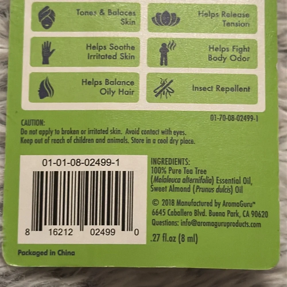Tea tree roll-on‎ essential oil